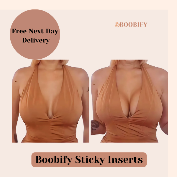 Boobify® Boob Job in a Box™ Sticky Inserts (AA-O Cup)