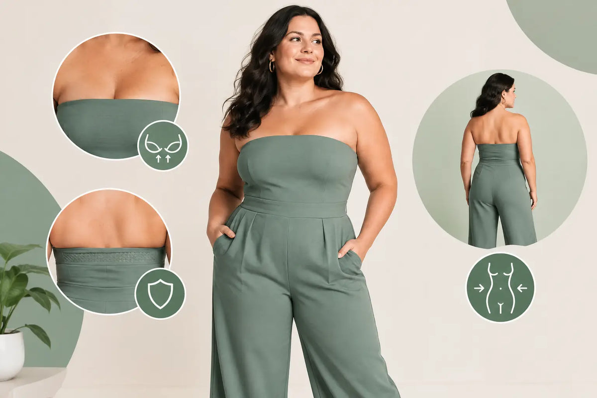 How to Support Strapless Jumpsuits That Stay Put