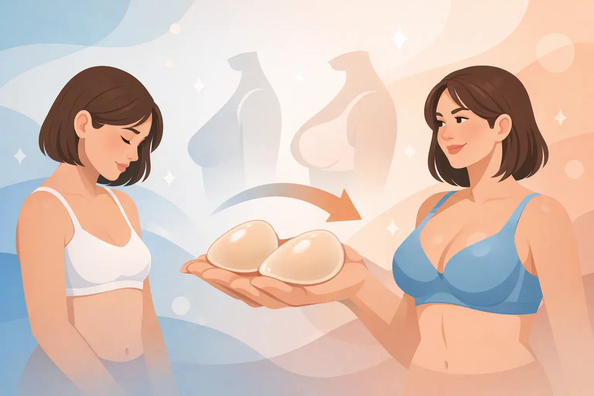 Real Breast Insert Transformations You Can See